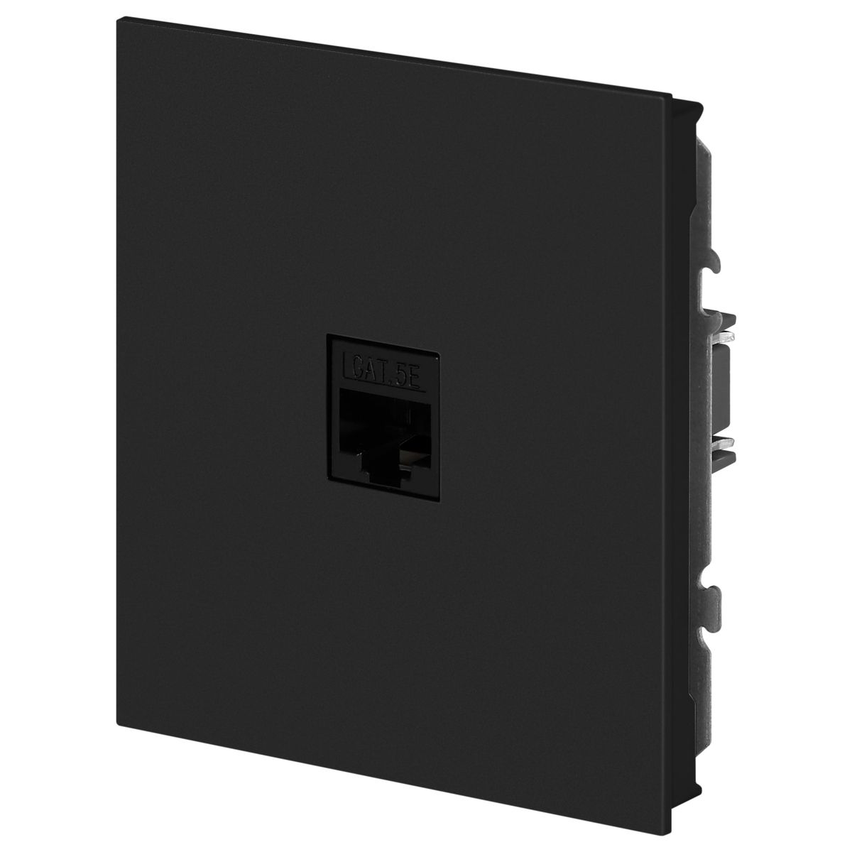 фото розетка эра arktik 16-3107-05 информационная rj45 антрацит б0070478 | 220svet.ru