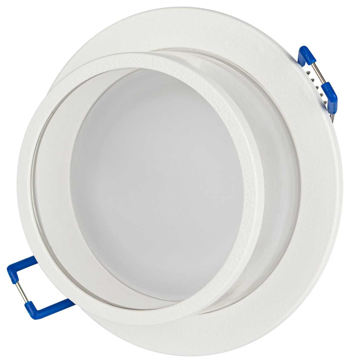 фото светильник встраиваемый декоративный эра dk99 wh под лампу mr16 gu5.3 белый б0058393 | 220svet.ru