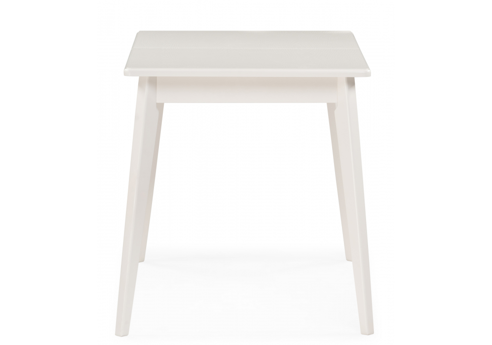 фото стол деревянный раскладной 110(140)х68х75 woodville улаинс прямоугольный слоновая кость 618725 | 220svet.ru