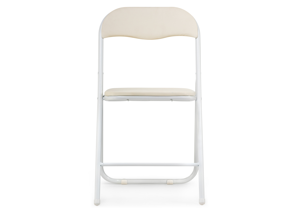 фото стул woodville fold 1 складной beige / white 15479 | 220svet.ru