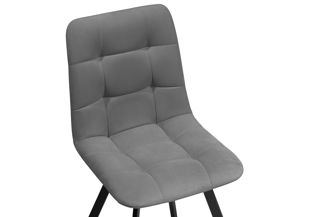 фото обеденная группа woodville эделин темно-серый 524325 | 220svet.ru