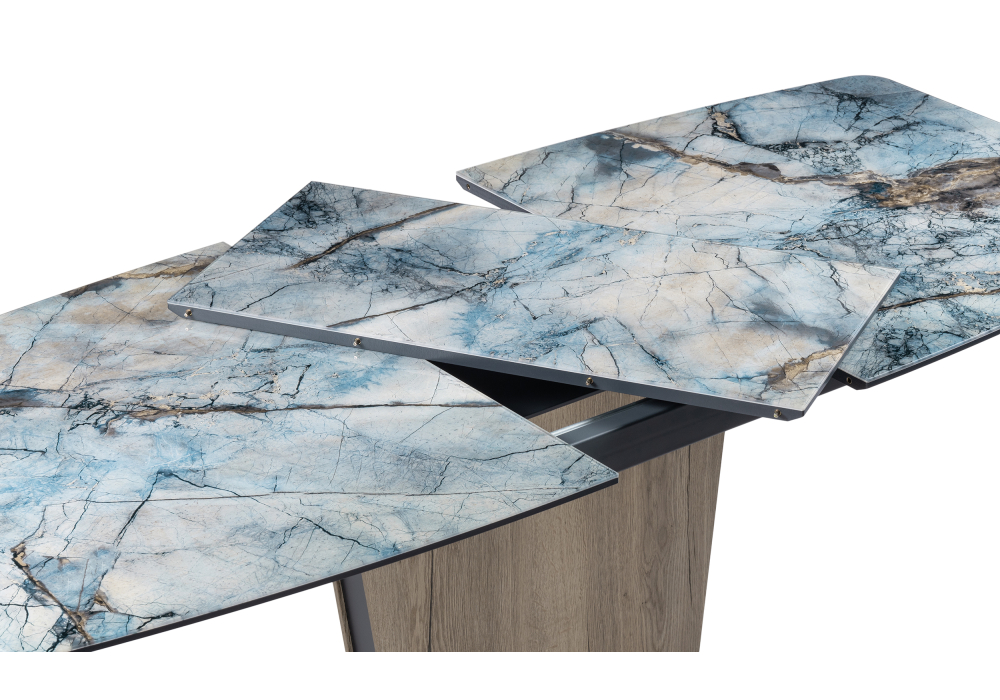 фото обеденная группа woodville хуро галифакс натуральный 516628 | 220svet.ru