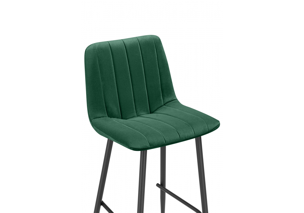 фото барный стул woodville дани мини зеленый  / черный 632322 | 220svet.ru