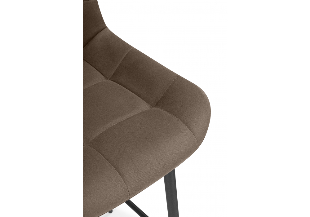 фото барный стул поворотный woodville челси 360 коричневый (zd 233) / черный np 632582 | 220svet.ru