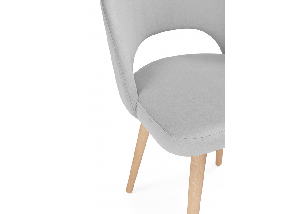 фото стул деревянный woodville курбис 360 светло-серый (zd 960) / светлое дерево 642909 | 220svet.ru