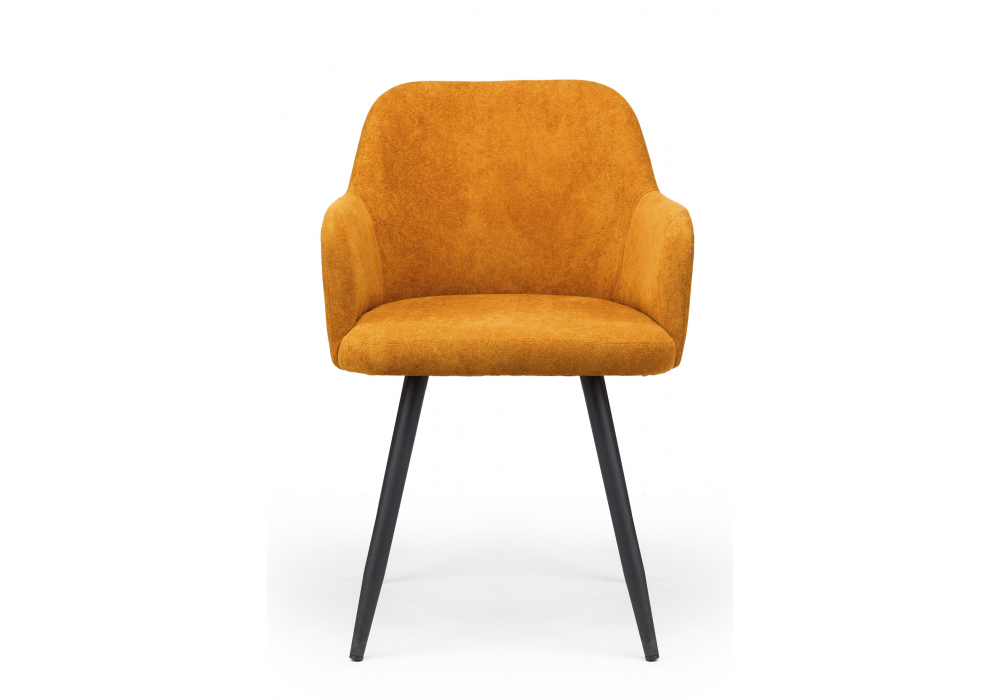 фото стул на металлокаркасе поворотный woodville инфини 360 терракота / черный 631738 | 220svet.ru