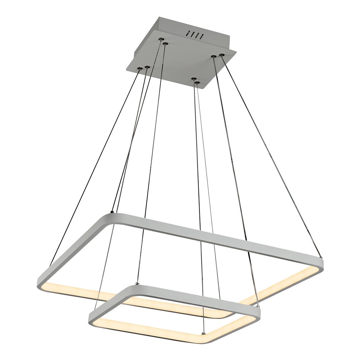 фото подвесной светодиодный светильник iledex venus 8153-500+300-d-t wh | 220svet.ru