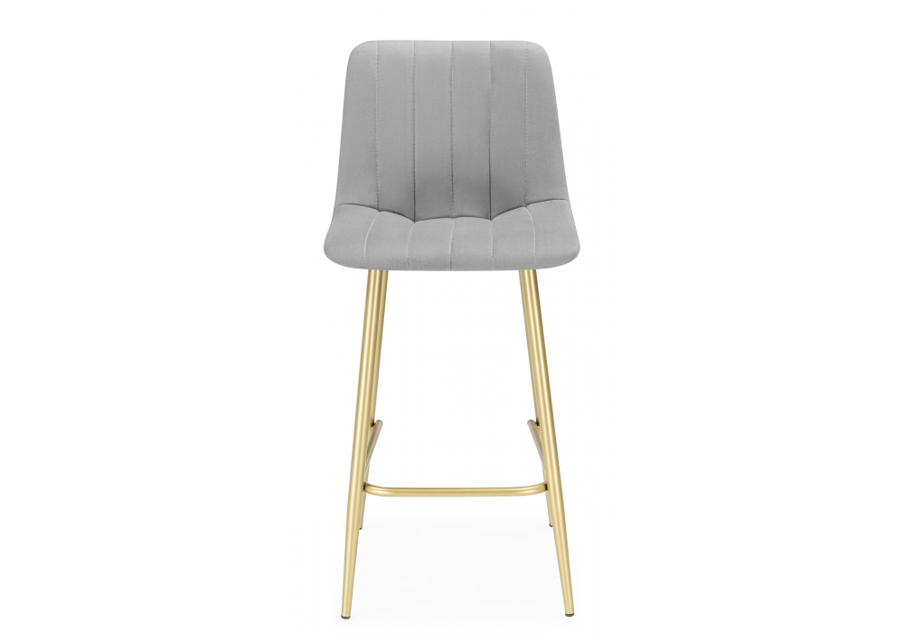 фото барный стул woodville дани мини светло-серый (zd 960) / золотой np 632308 | 220svet.ru