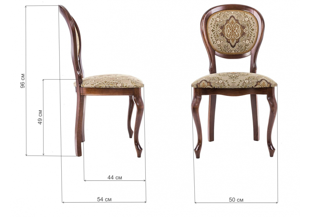 фото стул деревянный woodville adriano 082 вишня без патины 272957 | 220svet.ru