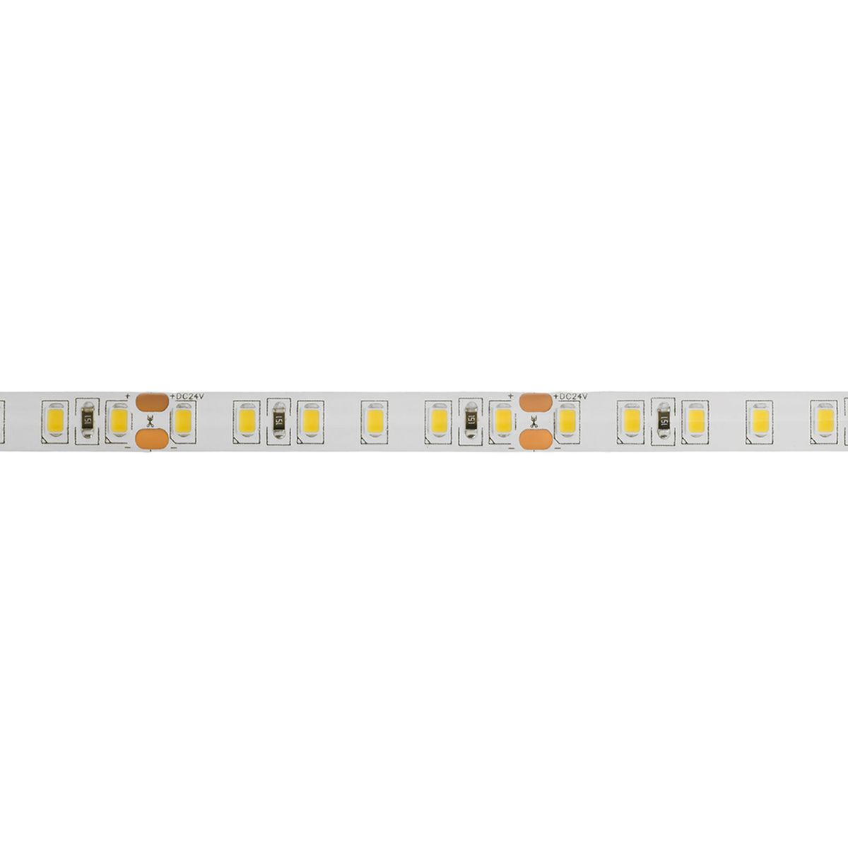 фото светодиодная лента feron 11w/m 120led/m 2835smd теплый белый 5м ls511 51634 | 220svet.ru