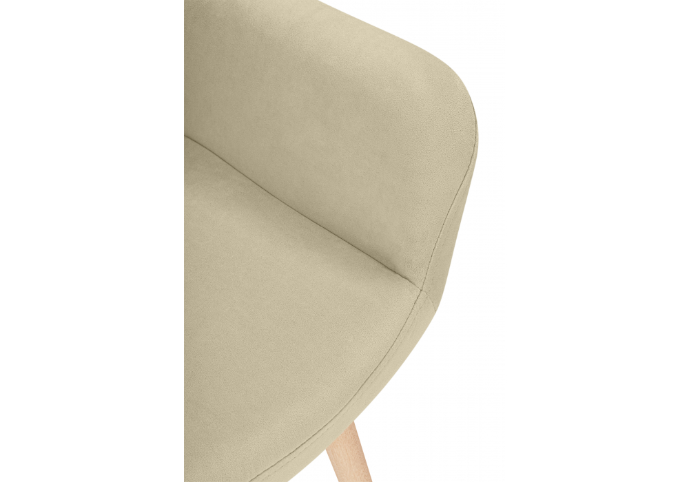 фото стул деревянный поворотный woodville флюид 360 бежевый (zd 210) / светлое дерево 642973 | 220svet.ru