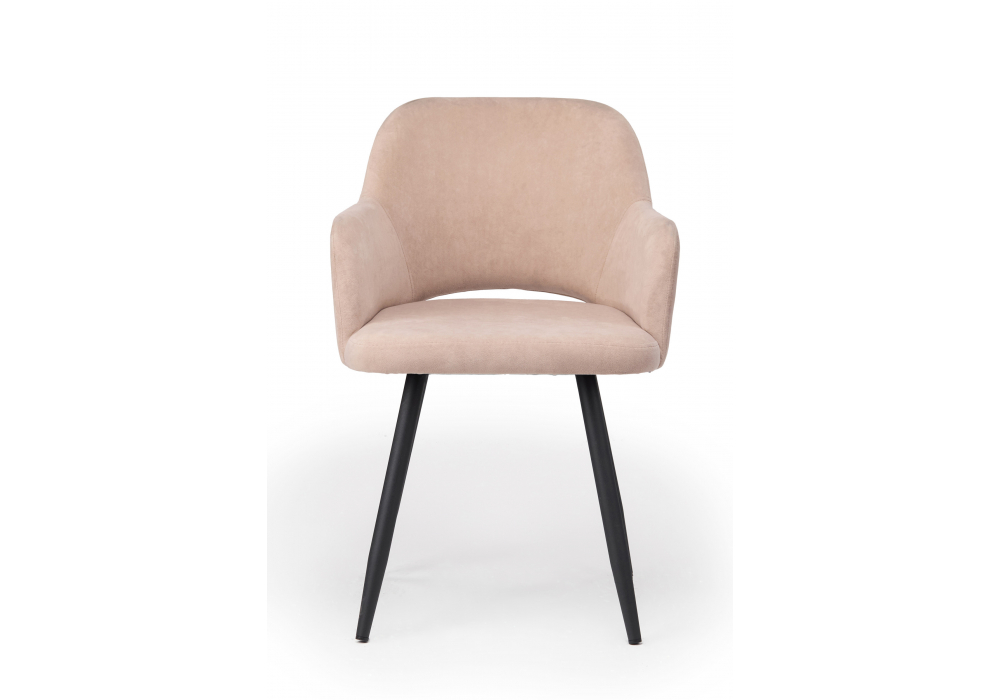 фото стул вращающийся на металлокаркасе woodville эолин 360 латте (glory 10) / черный 631703 | 220svet.ru