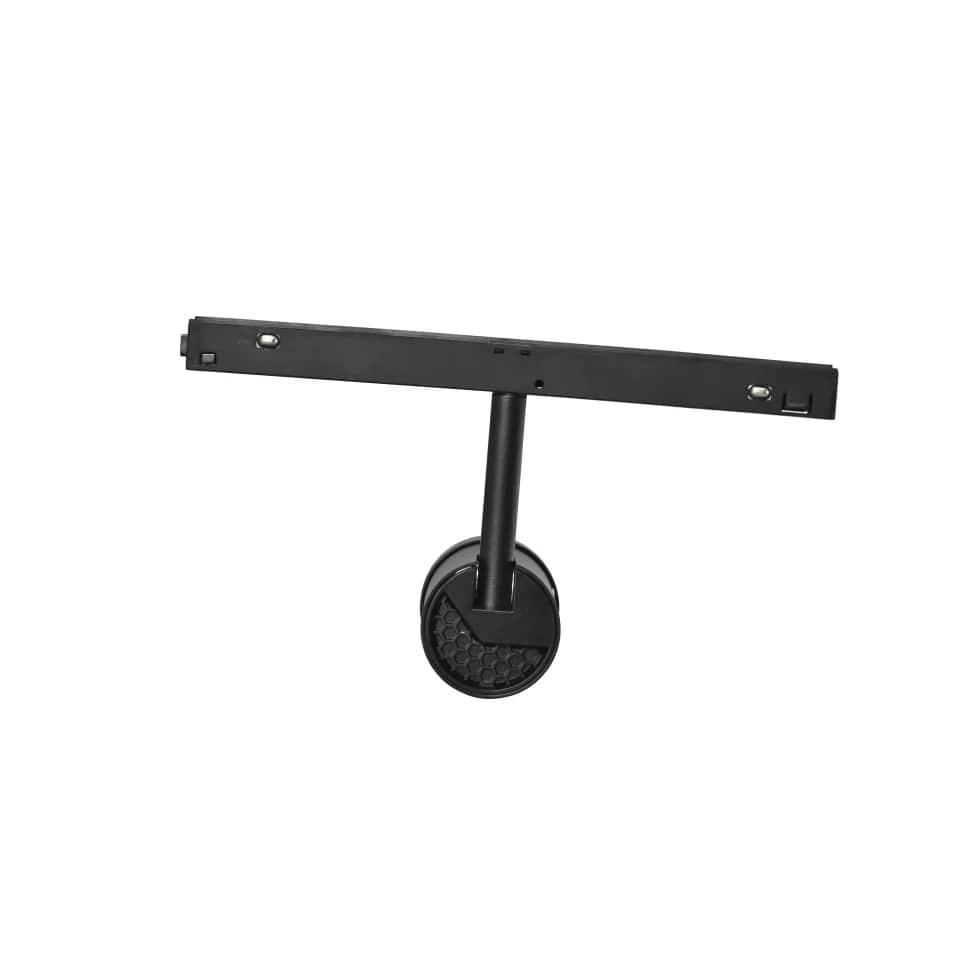 фото трековый магнитный светодиодный светильник iledex technical vision zoom 4822-020-d47-10w-10/60dg-4000k-bk | 220svet.ru