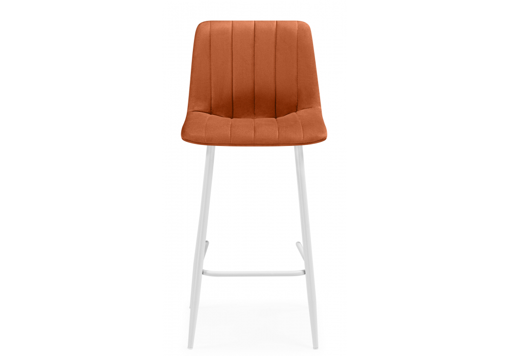 фото барный стул woodville дани мини терракотовый / белый 632324 | 220svet.ru