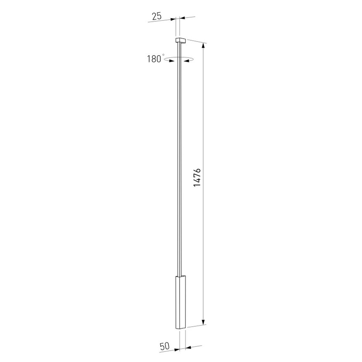 фото настенный светодиодный светильник elektrostandard alto led латунь 3000k 40133/led a069821 | 220svet.ru