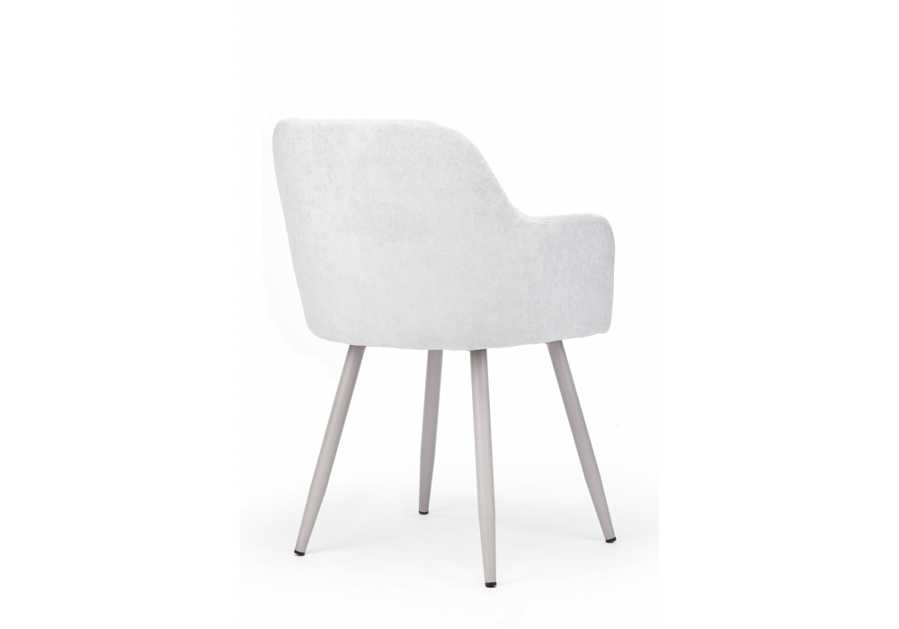 фото стул поворотный на металлокаркасе woodville инфини 360 светло-серый (ocean 021) / серый 631784 | 220svet.ru