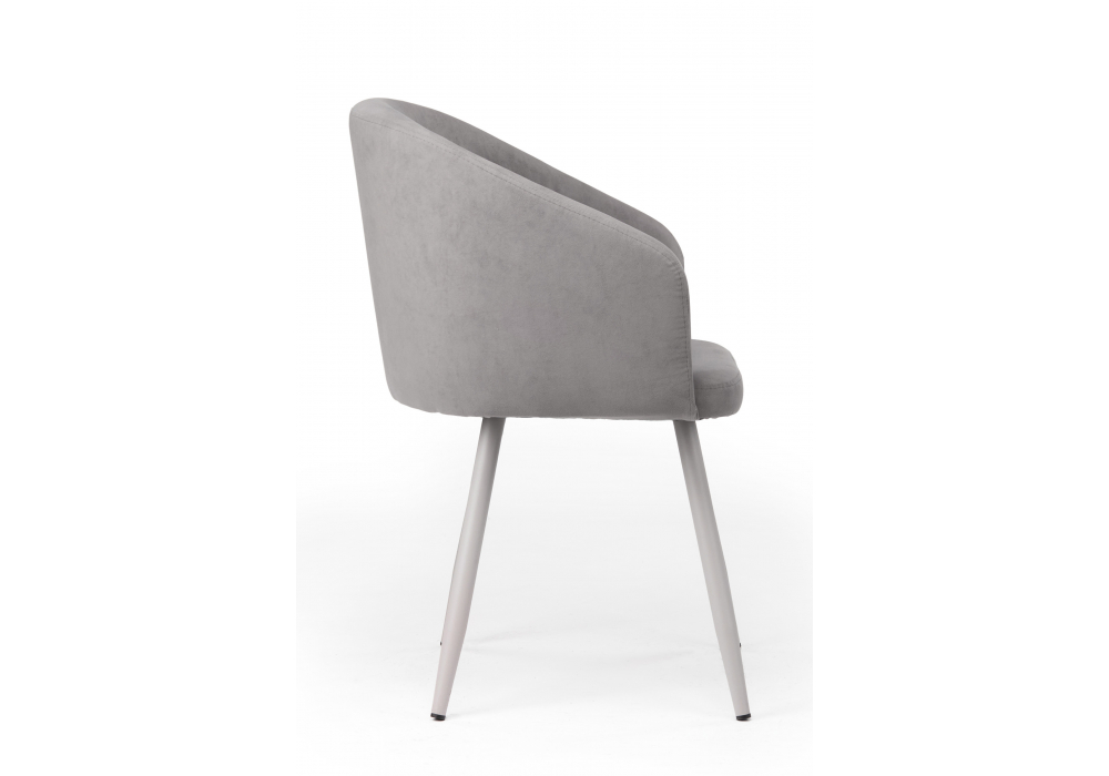 фото стул на металлокаркасе woodville монер темно-серый (glory 20) / серый 632664 | 220svet.ru