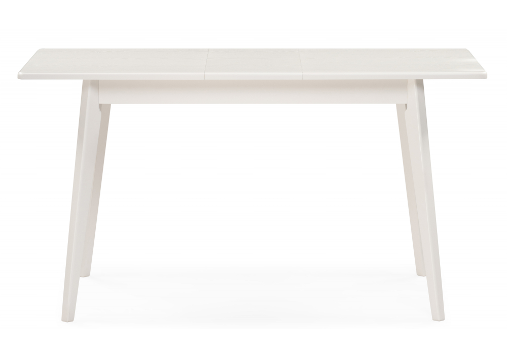 фото стол деревянный раскладной 110(140)х68х75 woodville улаинс прямоугольный слоновая кость 618725 | 220svet.ru