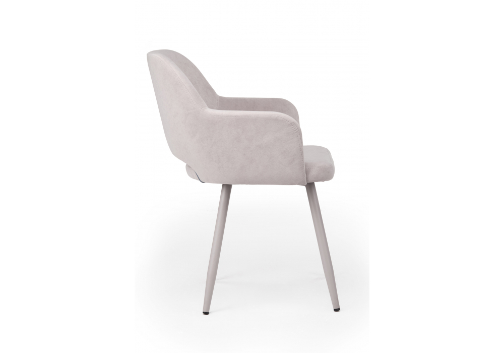 фото стул на металлокаркасе woodville эолин светло-серый (glory 36) / серый 631729 | 220svet.ru