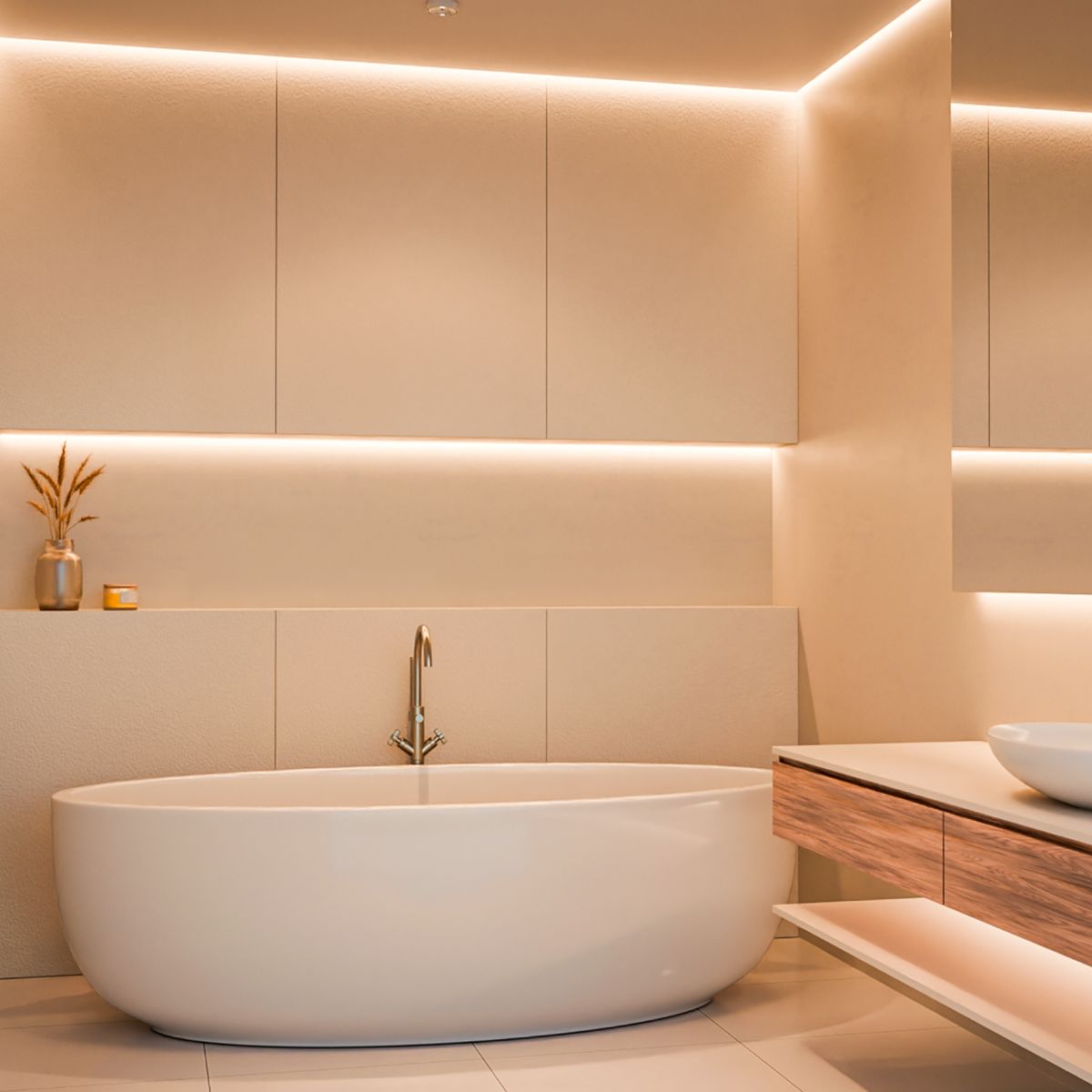 фото светодиодный неон apeyron 10w/m 120led/m 2835smd теплый белый 5m 17-300 | 220svet.ru