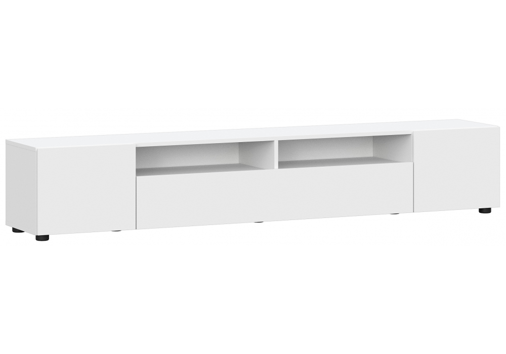 фото модульная гостиная woodville валенсия белый текстурный 539289 | 220svet.ru