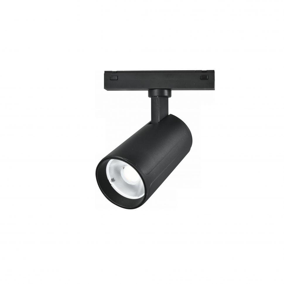 фото трековый магнитный светодиодный светильник iledex technical vision 4825-048-d70-20w-36dg-3000k-bk | 220svet.ru
