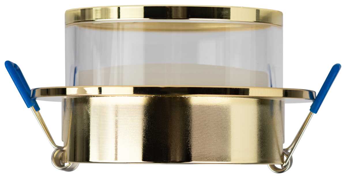 фото светильник встраиваемый декоративный эра dk99 gd под лампу mr16 gu5.3 золото б0058395 | 220svet.ru