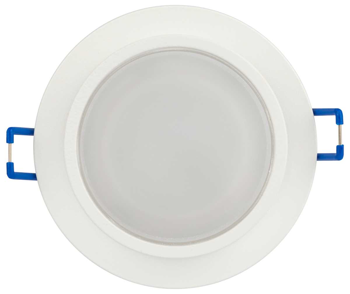 фото светильник встраиваемый декоративный эра dk99 wh под лампу mr16 gu5.3 белый б0058393 | 220svet.ru