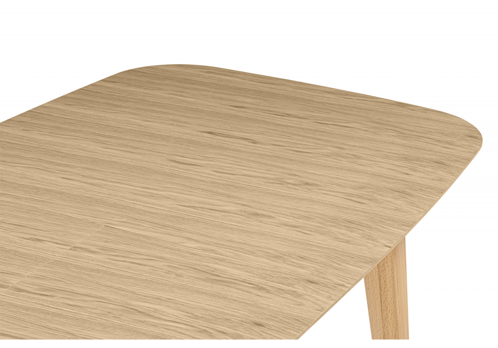 фото стол деревянный раскладной 145(190)x80 woodville адель светлое дерево 620599 | 220svet.ru