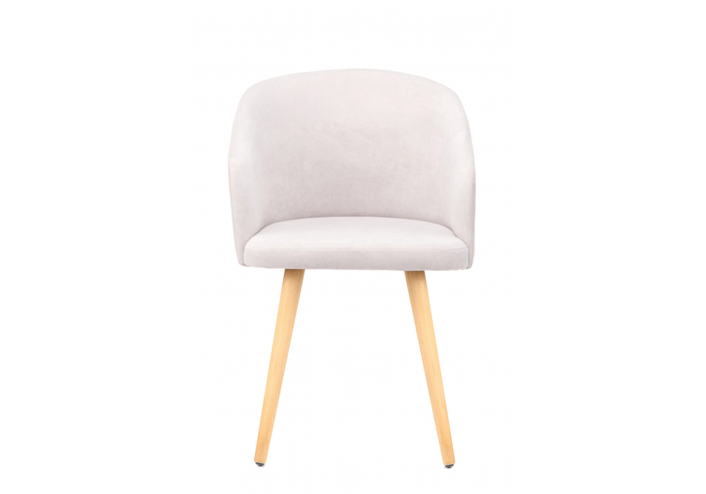 фото стул деревянный woodville монер светло-серый (glory 36) / светлое дерево 632635 | 220svet.ru