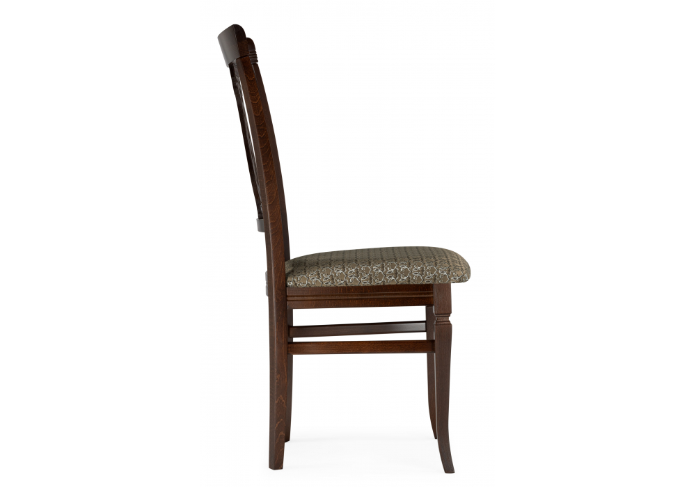 фото стул деревянный woodville флавиан лоди карамель / орех темный 639331 | 220svet.ru
