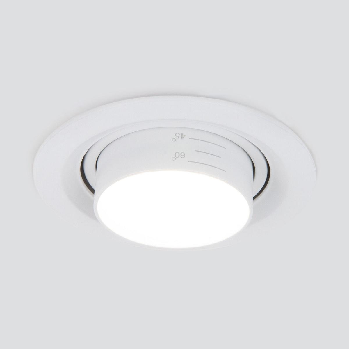 фото встраиваемый светодиодный светильник elektrostandard 9920 led 15w 3000k белый a064034 | 220svet.ru