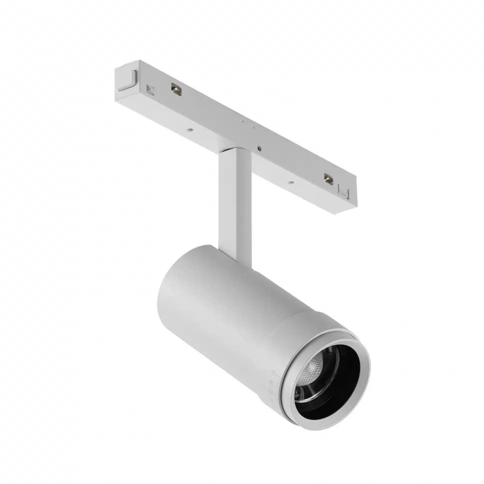 фото трековый магнитный светодиодный светильник iledex technical vision zoom 4822-020-d47-10w-10/60dg-4000k-wh | 220svet.ru