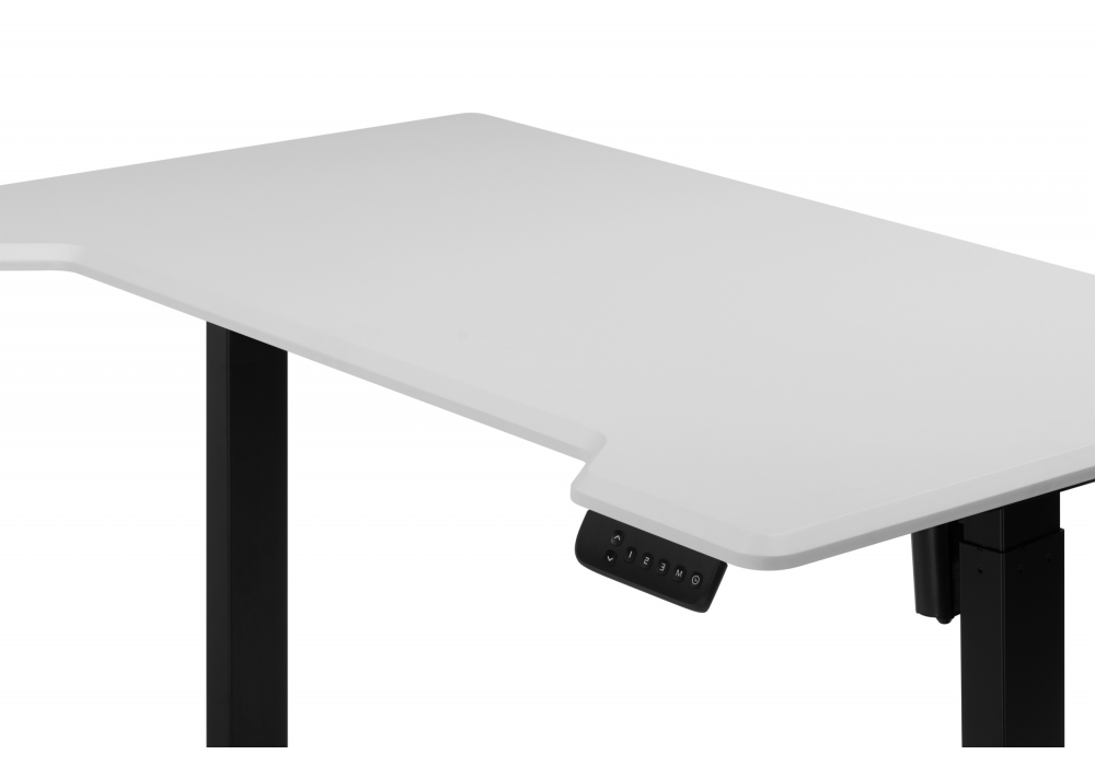 фото компьютерный стол с подъемным механизмом woodville маркос 120х75 тауп / черный 614599 | 220svet.ru