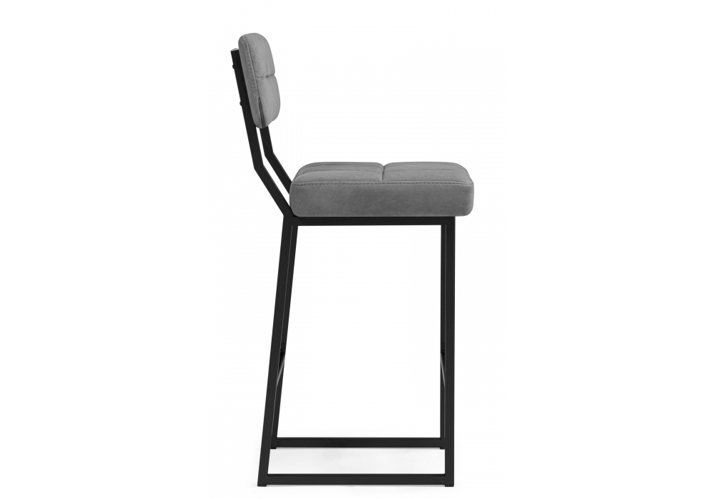 фото барный стул woodville ларс selfie grey / черный 674658 | 220svet.ru