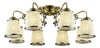 Миниатюра фото потолочная люстра maytoni ring toc017-08-r | 220svet.ru