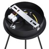 Миниатюра фото подвесная люстра lumion lamina 8233/9 черный | 220svet.ru
