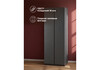 Миниатюра фото шкаф двухстворчатый woodville кассий 80 2-х ств графит 679658 | 220svet.ru