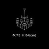 Миниатюра фото люстра md09053-9b illuminati | 220svet.ru