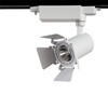 Миниатюра фото трековый однофазный светильник arte lamp track lights a6709pl-1wh | 220svet.ru