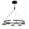 Миниатюра фото люстра p0855-6c black delight collection | 220svet.ru