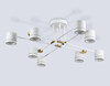 Миниатюра фото потолочная люстра на штанге ambrella light comfort fl71531 | 220svet.ru