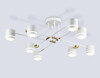 Миниатюра фото потолочная люстра на штанге ambrella light comfort fl71531 | 220svet.ru