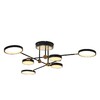 Миниатюра фото потолочная светодиодная люстра myfar mandy mr1230-6cl | 220svet.ru