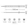 Миниатюра фото лента gauss 10w/m 60led/m 5050smd теплый белый 5m bt051 | 220svet.ru