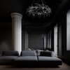 Миниатюра фото подвесная люстра loft it bijout 10068/1000 bk | 220svet.ru