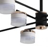 Миниатюра фото потолочный свветильник lumion charly 8403/8c золото/черный | 220svet.ru