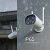 Миниатюра фото умная видеокамера белая ip65 elektrostandard wi-fi 76500/01 | 220svet.ru