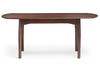 Миниатюра фото стол деревянный раскладной woodville сугили прямоугольный миланский орех 615236 | 220svet.ru