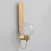 Миниатюра фото бра crystal lux ap1 brass | 220svet.ru